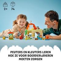 LEGO DUPLO dieren verzorgen op de boerderij 10416 - thumbnail