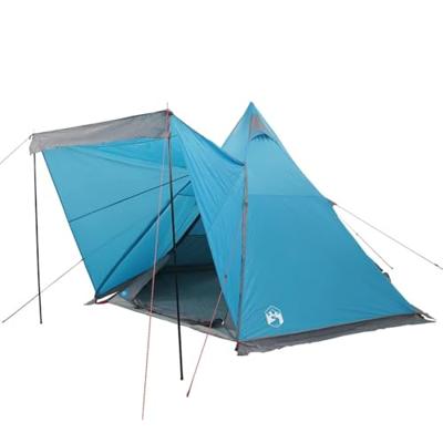 VidaXL Tipitent 6-persoons waterdicht blauw