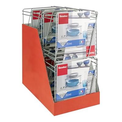 Keukenkast Organiser Metaltex Boxe 2 Planken 25 x 25 x 15 cm Metaal