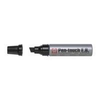 Bruynzeel Pentouch marker zwart xtra breed 4st - thumbnail