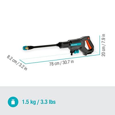 Gardena: Hogedrukreiniger AquaClean 18V solo (zonder accu)