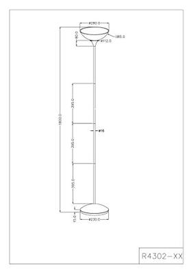Trio Landelijke LampDezwo - R4302-87