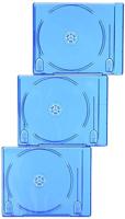 Hama 00051468 Blu-ray hoes 2 CDs/DVDs/Blu-rays Blauw Polypropyleen 3 stuk(s) - thumbnail