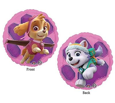 Folieballon Paw Patrol Skye & Everest - 43cm