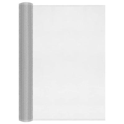 Gaas 60x500 cm aluminium zilverkleurig