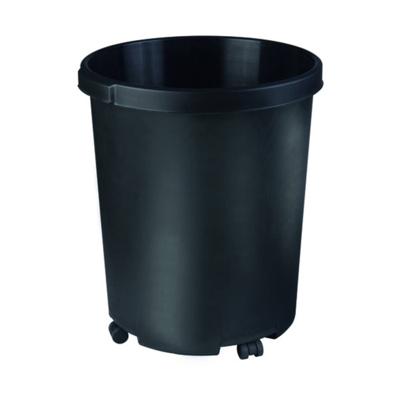 HAN 43x49 cm (ØxH) 50l Polypropylen Farbe: 1836-13 Prullenbak 50 l (Ø x h) 350 mm x 490 mm Zwart 1 stuk(s)