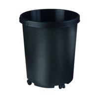 HAN 43x49 cm (ØxH) 50l Polypropylen Farbe: 1836-13 Prullenbak 50 l (Ø x h) 350 mm x 490 mm Zwart 1 stuk(s) - thumbnail
