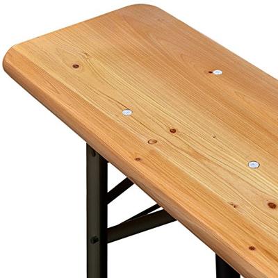 Biertafelset 3-delig 170cm opvouwbaar Biertafelset 3-delig 170cm opvouwbaar