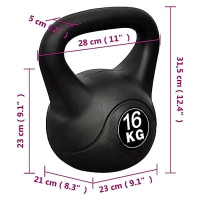 VidaXL Kettlebell 16 kg