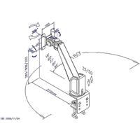 SpeaKa Professional SP-1664312 1-voudig Monitor-tafelbeugel 33,0 cm (13) - 55,9 cm (22) Kantelbaar, Zwenkbaar, Roteerbaar - thumbnail