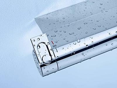 Grohe Grohtherm 2000 douche thermostaatkraan met tray 15cm chroom