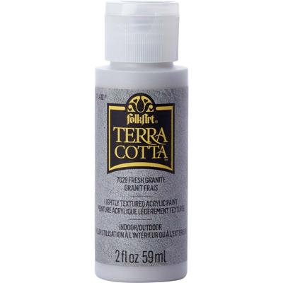 FolkArt • terra cotta textured acrylic paint 59ml fresh granite