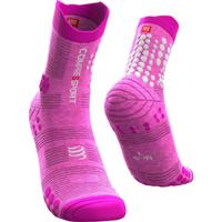 Compressport compressiesokken Pro Racing polyamide roze T2 - thumbnail