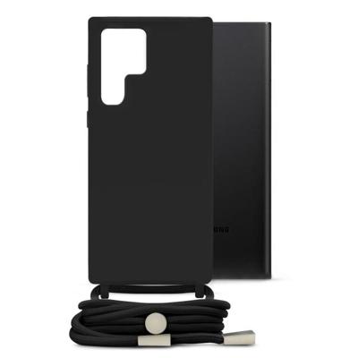 Mobilize Lanyard Gelly Case for Samsung Galaxy S22 Ultra 5G Black