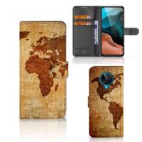Xiaomi Poco F2 Pro | Flip Cover | Wereldkaart - thumbnail
