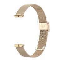 Fitbit Luxe - Milanese bandje met klemsluiting - Vintage goud - thumbnail