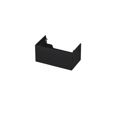 INK - Onderkast 1 Lade Push 2 Open Bestaande Uit - 800x450x376 Mm - Mat Zwart