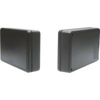 Strapubox 6006SW Universele behuizing 125 x 74 x 27 ABS Zwart 1 stuk(s) - thumbnail