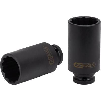KS Tools 150.1711 1/2 speciale 12-kant scharnierassteekdop, 33 mm