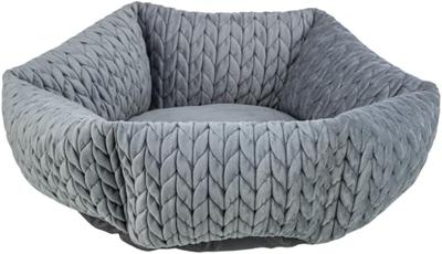 TRIXIE HONDENMAND LIVIA ROND GRIJS 50X50 CM