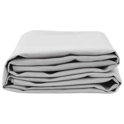 VidaXL Zonnescherm vervangingen lichtgrijs 1000 x 160 cm