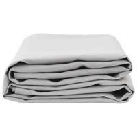 VidaXL Zonnescherm vervangingen lichtgrijs 1000 x 160 cm - thumbnail