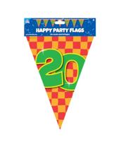 Happy Verjaardag Vlaggenlijn 20 Jaar (10m) - thumbnail