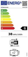LG 34WL50S-B 86,36 cm (34 inch) FHD UltraWide Monitor (AH-IPS-Panel, HDR10, AMD FreeSync), zwart - thumbnail