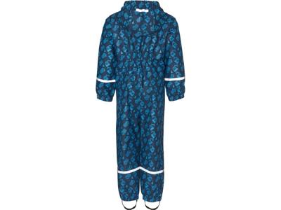 Playshoes regenpak overall Bouwwagens Marine-104