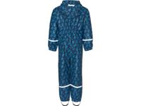 Playshoes regenpak overall Bouwwagens Marine-104 - thumbnail