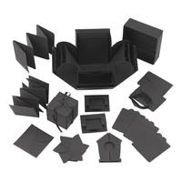 Creativ Company Explosion box, afm 7x7x7,5+12x12x12 cm, zwart, 1 stuk - thumbnail