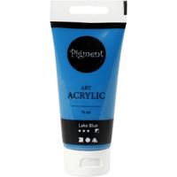 Creativ Company Pigment art acrylverf lake blauw, 75ml - thumbnail