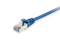 Equip 605534 RJ45 Netwerkkabel, patchkabel CAT 6 S/FTP 5.00 m Blauw Vergulde steekcontacten 1 stuk(s) - thumbnail