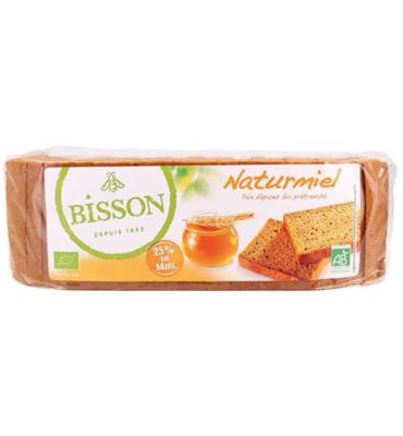 Bisson Naturmiel honingkoek bio 300 Gram