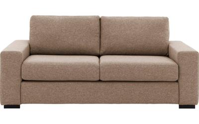 Goossens Bank Lucca bruin, stof, 2,5-zits, stijlvol landelijk Goossens Bank Lucca bruin, stof, 2,5-zits, stijlvol landelijk