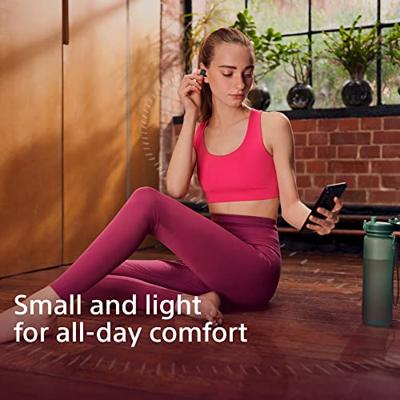 Sony LinkBuds S Volledig draadloze Noise Cancelling oordopjes - Ultralicht voor optimaal comfort met kristalheldere gesprekskwaliteit - Tot 20 uur batterijduur met oplaadcase - Zwart