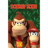 Poster Nintendo - Donkey Kong and Diddy Kong 61x91,5cm - thumbnail