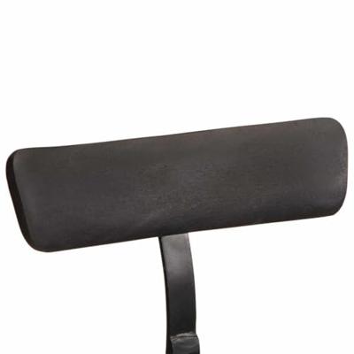 Barkrukken 2 st 49x43x88 cm massief mangohout zwart