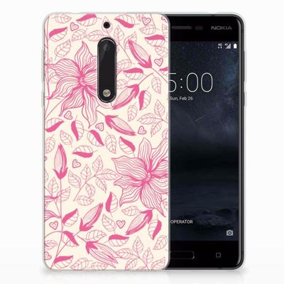 Nokia 5 | TPU Case | Pink Flowers