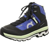 ON Cloudalpine Waterproof Dames Hoge Wandelschoen Cobalt | Limelight 40 - thumbnail
