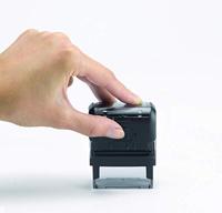 Trodat vervangkussen rood, voor stempel 4912, blister met 2 stuks - thumbnail