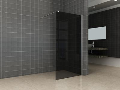 Inloopdouche Miami 90x200cm Antikalk Rookglas Chroom Profiel 10mm Veiligheidsglas Easy Clean Inloopdouche Miami 90x200cm Antikalk Rookglas Chroom Profiel 10mm Veiligheidsglas Easy Clean