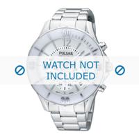 Horlogeband Pulsar PT3173X1 / VD53-X057 / PR882X Staal 18mm - thumbnail