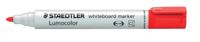 Staedtler Lumocolor whiteboardmarker rood - thumbnail