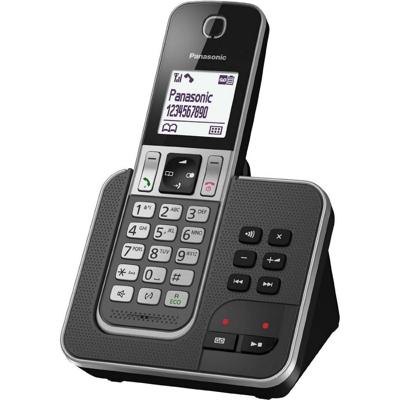 Panasonic KX-TGD320FRG Solo Draadloos antwoordapparaat Zwart