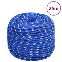Boottouw 6 mm 25 m polypropyleen blauw - thumbnail