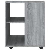 Rolkast 60x53x72 cm bewerkt hout grijs sonoma eiken - thumbnail