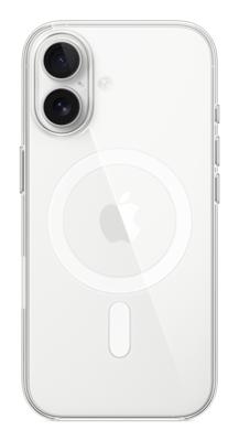 Apple Clear Case iPhone 17 Transparant MagSafe compatible MGF24ZM/A - thumbnail