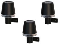 Luxform Solar wandlampCala Dor set van 3 - LWE20385 - thumbnail
