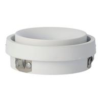 Afdekring geschikt voor Esto LED Inbouwspots - Kliksysteem - Wit - thumbnail